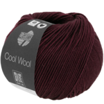 Lana Grossa Cool Wool Mélange 1404 Svart-rød melert