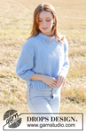 250-37 Painted Sky Sweater by DROPS Design