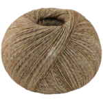 Lana Grossa Vintage Socks 1013 Khaki/lys beige/sart grønn/brunmelert