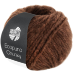 Ecopuno Chunky 140 Sjokoladebrun