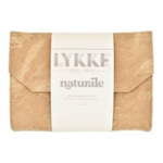 LYKKE Utskiftbare Rundpinner Sett Naturale, Tan, 13 cm