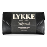 LYKKE Utskiftbare Rundpinner Sett Driftwood, Svart, 9 cm