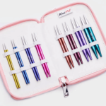 KnitPro Zing Special Utskiftbare Rundpinner Sett, Deluxe, 10 cm