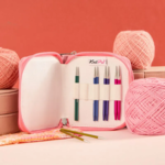 KnitPro Zing Spesial Utskiftbare Rundpinner Sett, Startsett, 10 cm