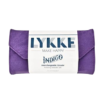 LYKKE Utskiftbare Rundpinnesett Indigo, Lilla, 9 cm