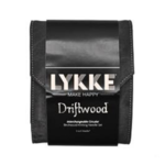 LYKKE Utskiftbare Rundpinner Sett Driftwood, Startsett, Grå, 13 cm