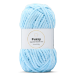 LindeHobby Fuzzy Chenille 07 Babyblå