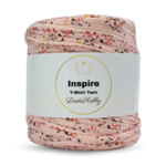 LindeHobby Inspire Print 123 Fersken med markblomster