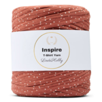 LindeHobby Inspire Print 167 Rustfarget med hvite prikker