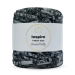 LindeHobby Inspire Print 89 Svart/hvitt skogsmønster