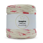 LindeHobby Inspire Print 18 Råhvit med flamingoer