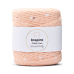 LindeHobby Inspire Print 171 Lys fersken med svaner
