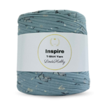 LindeHobby Inspire Print 53 Dueblå med dinosaurer