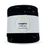 LindeHobby Inspire Print 85 Svart med hvite drager
