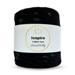 LindeHobby Inspire Print 10 Svart med grønne krokodiller