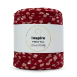 LindeHobby Inspire Print 117 Rødt kumønster