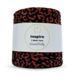 LindeHobby Inspire Print 75 Rødt leopardmønster