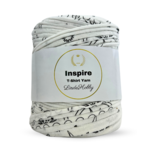 LindeHobby Inspire Print 01 Hvit med geometrisk mønster