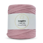 LindeHobby Inspire Print 118 Rosa med sirkelmønstre