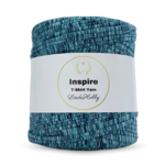 LindeHobby Inspire Print 92 Blå strukturmønster