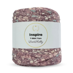 LindeHobby Inspire Print 79 Dus lilla blomster