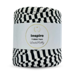 LindeHobby Inspire Print 31 Hvit- og svartstripet