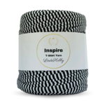 LindeHobby Inspire Print 57 Hvit- og svartstripet