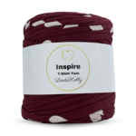 LindeHobby Inspire Print 28 Vinrød med hjerter