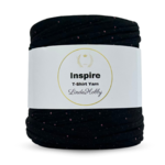 LindeHobby Inspire Print 61 Svart med rosa hjerter