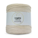 LindeHobby Inspire Print 30 Kremfarget med grønne flekker