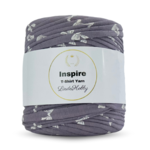 LindeHobby Inspire Print 88 Dus lilla med sløyfer
