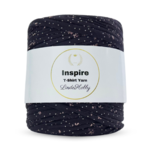 LindeHobby Inspire Print 156 Mørk lavendel med blomster