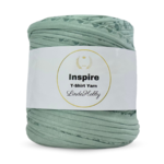 LindeHobby Inspire Print 108 Dus grønn med blomsterstengler