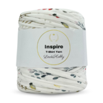 LindeHobby Inspire Print 46 Hvit med høstmønster