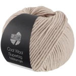 Lana Grossa Cool Wool Superbig 232 Gråbeige melert