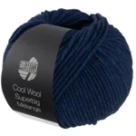 Lana Grossa Cool Wool Superbig 225 Nattblå melert