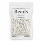 LindeHobby Beads 77 Spøkelseshvit