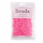 LindeHobby Beads 06 Bringebærrosa