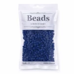 LindeHobby Beads 144 Marineblå