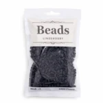 LindeHobby Beads 64 Svart stein