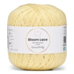 LindeHobby Bloom Lace Mercerized Cotton 21 Myk gul