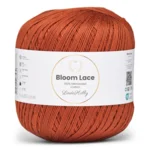 LindeHobby Bloom Lace Mercerized Cotton 36 Mursteinsfarge