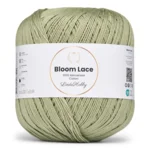 LindeHobby Bloom Lace Mercerized Cotton 29 Salviegrønn