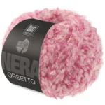 Lana Grossa Orsetto 101 Pink/Naturhvit