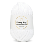 LindeHobby Fuzzy Chenille BIG 01 Hvit