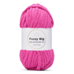 LindeHobby Fuzzy Chenille BIG 44 Lys fuksia