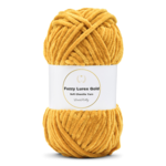 LindeHobby Fuzzy Chenille Gold Lurex 16 Sennep