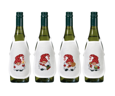 Broderisett Nisse aktivitet 4 pk 10 x 15 cm