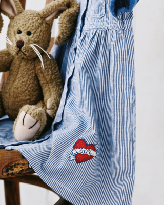 Broderisett Hjerte 7 x 9 cm