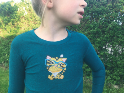 Broderisett Tiger 7 x 9 cm